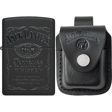 Zippo 2024 Zippo Jack Daniel'S Wpl And Pouch Gift Set,  ZIP-48460